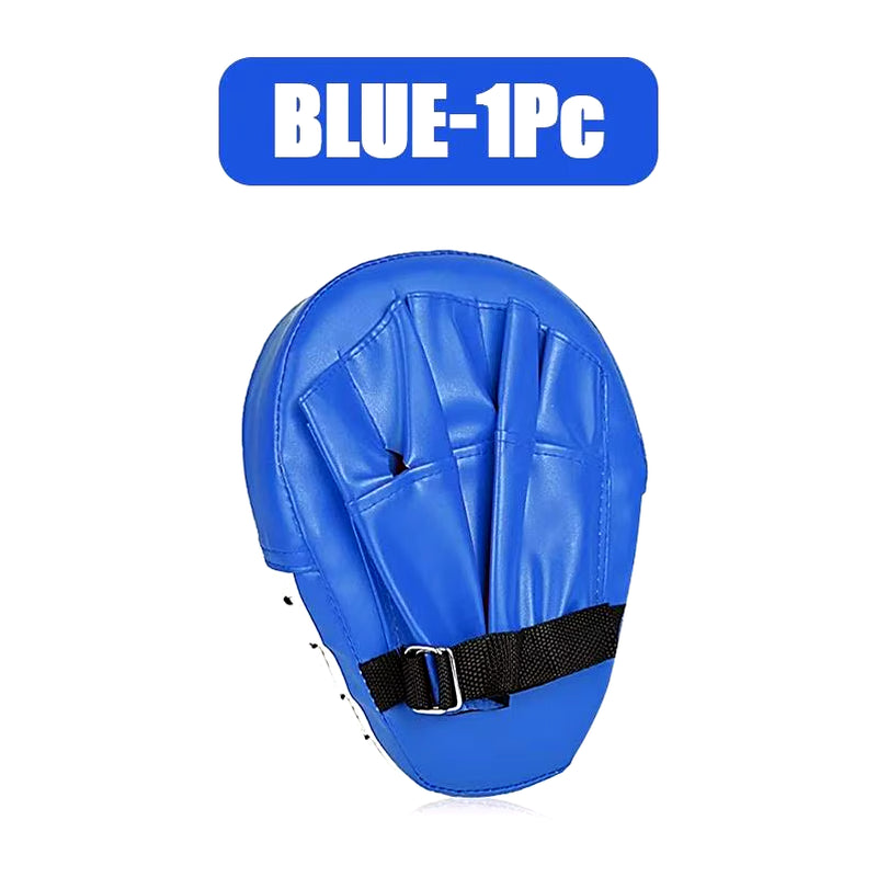 One Curved Glove Boxing Pad Hand Target Boxing Pad Gloves Training Focus Pad Taekwondo Muay Thai Mixed Martial Arts Boxing Glove