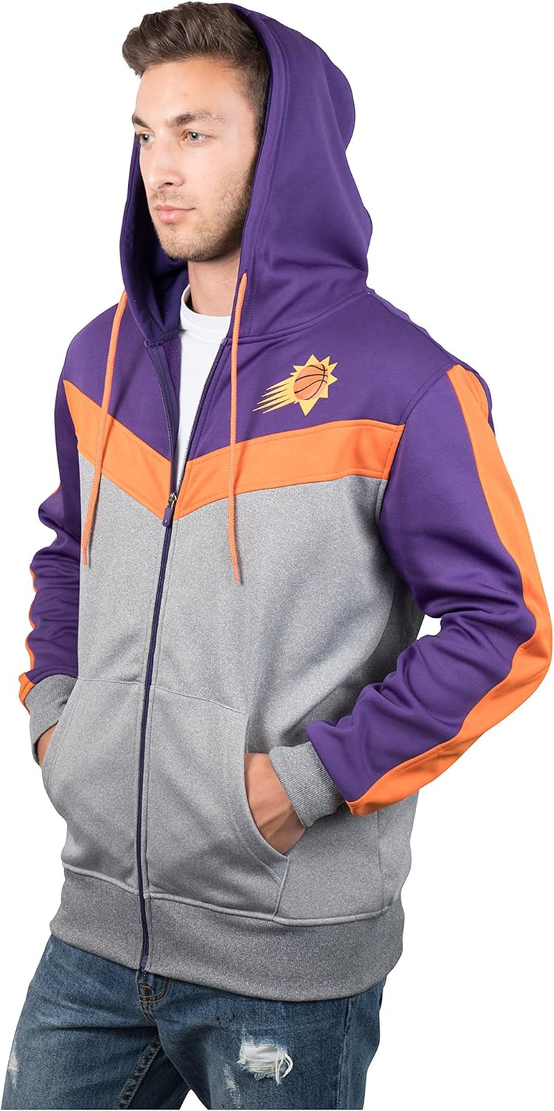 NBA Men'SC Soft Fleece FulCl Zip Jacket Hoodie