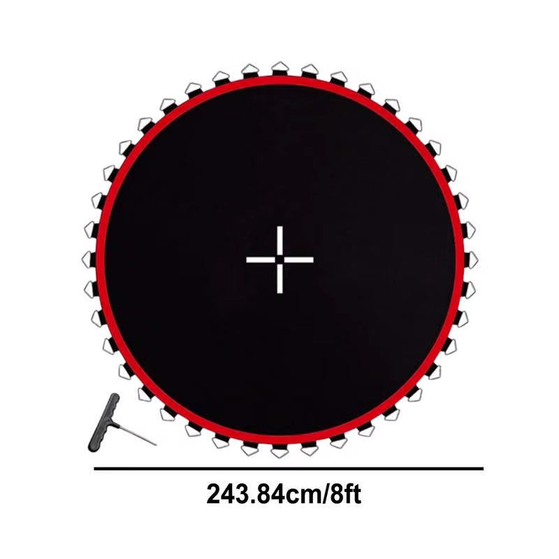 Round Trampoline Spare Mat Trampoline Mat Trampoline Jumping Mats Garden Trampoline Mesh Pad Trampoline Accessories