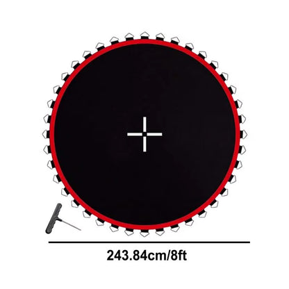 Round Trampoline Spare Mat Trampoline Mat Trampoline Jumping Mats Garden Trampoline Mesh Pad Trampoline Accessories
