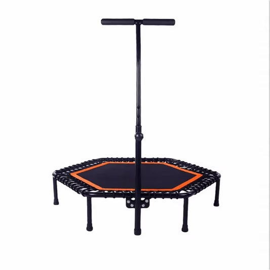 Indoor Mini Trampoline Adjustable Handle