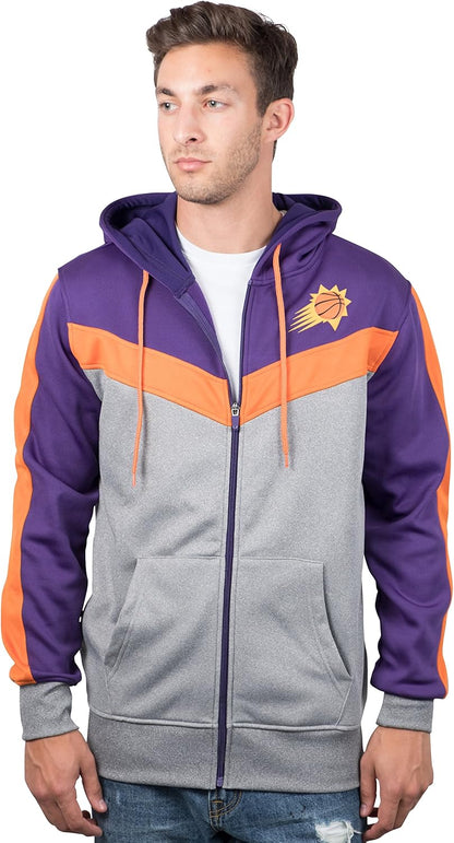 NBA Men'SC Soft Fleece FulCl Zip Jacket Hoodie