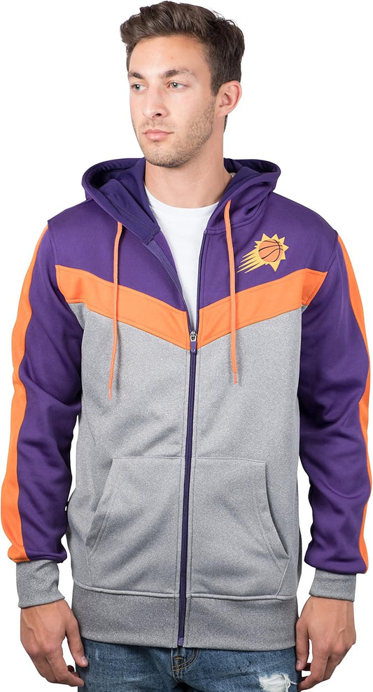 NBA Men'SC Soft Fleece FulCl Zip Jacket Hoodie